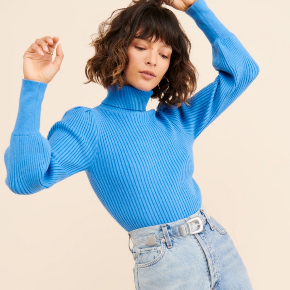 Universal Standard Francesca Turtleneck BLACK XL